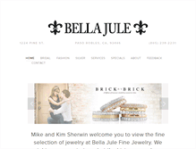 Tablet Screenshot of bellajule.com